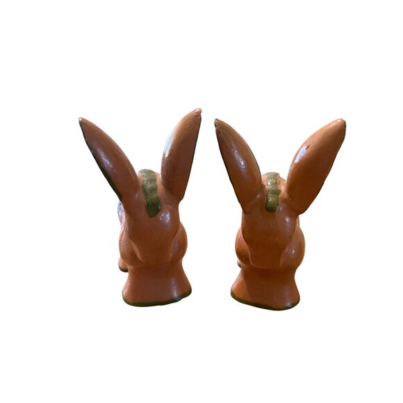 Vintage Donkey Mule Hand-Painted Floral Ceramic  Figurines Pair  Mexican Pottery - Picture 3 of 7